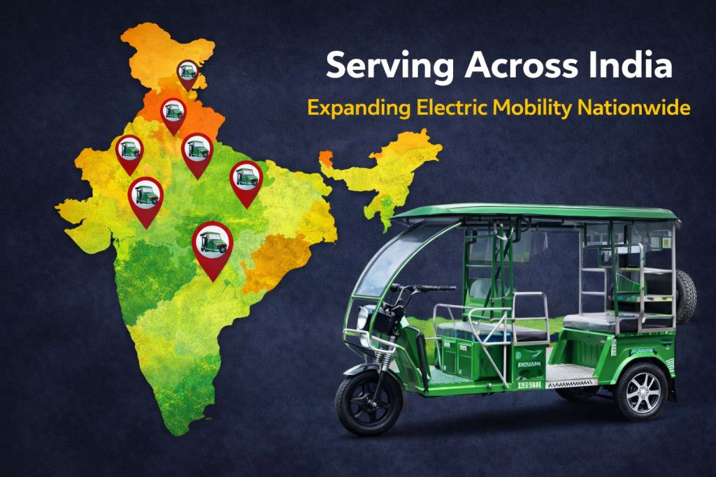 pan india e-rickshaw manufacturer and supplier
